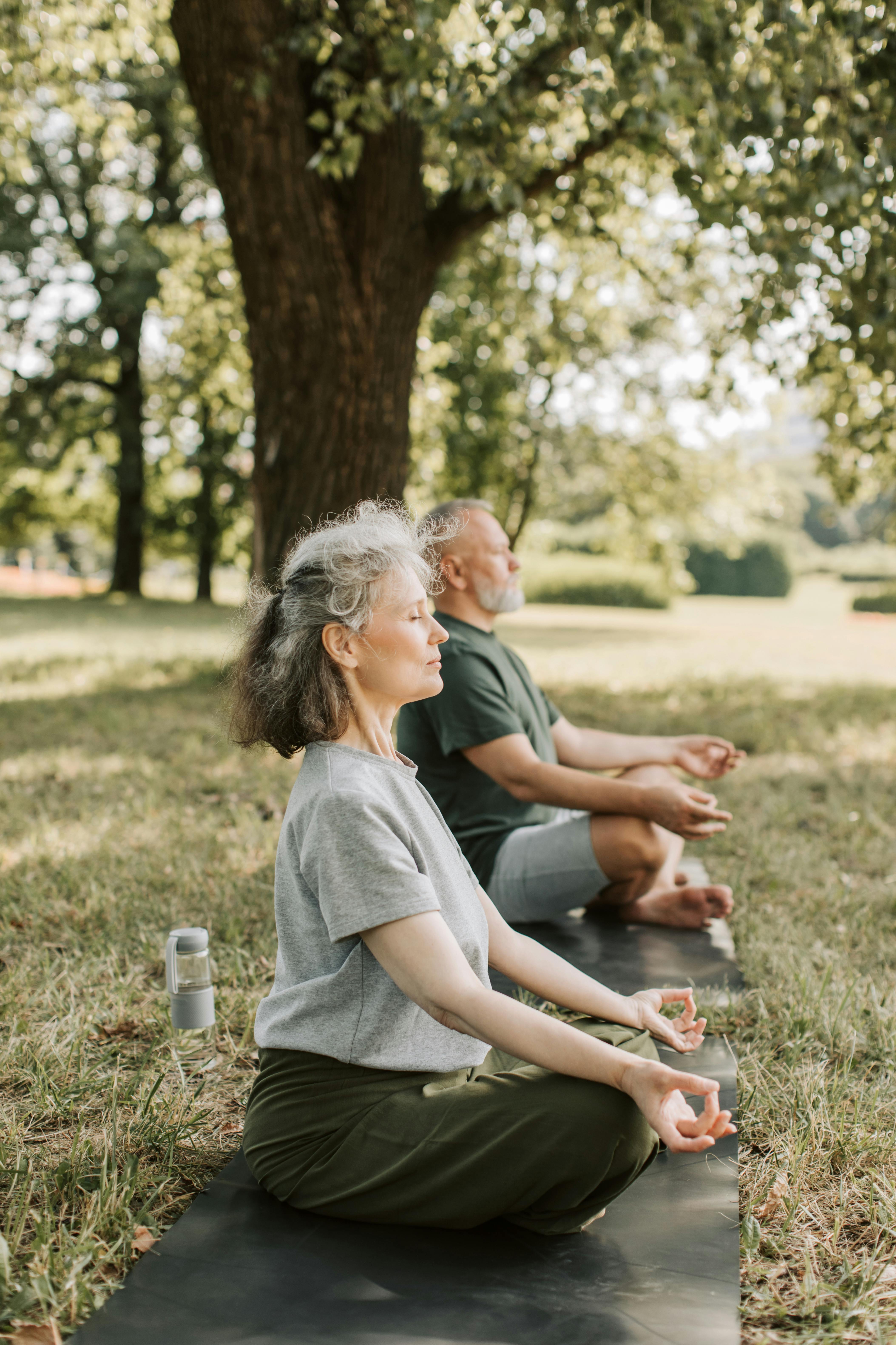 Woman enjoying wellness and healthy breathing